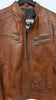 #121 Biker Jacket in American Bison.