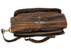 # 700 Flight Bag Briefcase - Authentic Heirloom American Buffalo (Bison)