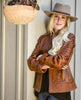 # 102 Fashion Biker Jacket in American Bison